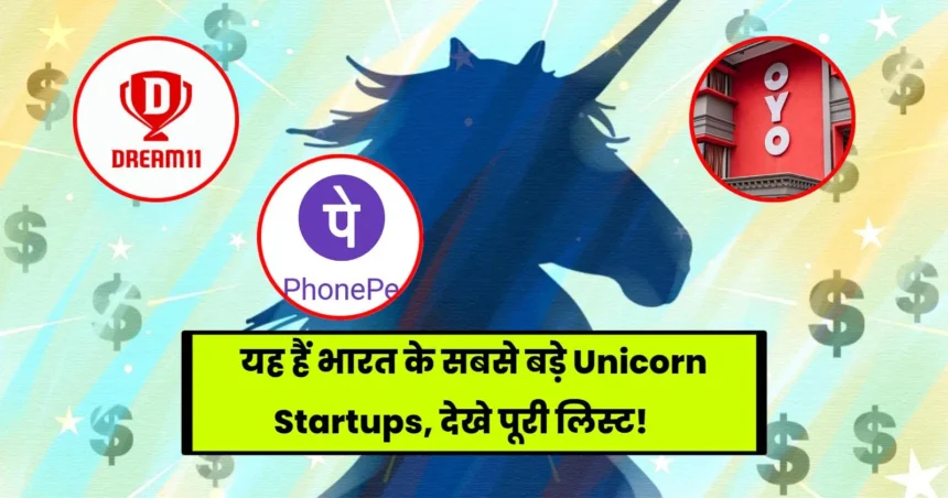 यह हैं भारत के सबसे बड़े Unicorn Startups, देखे पूरी लिस्ट!